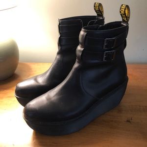 Edgy Doc Marten Platform Boots